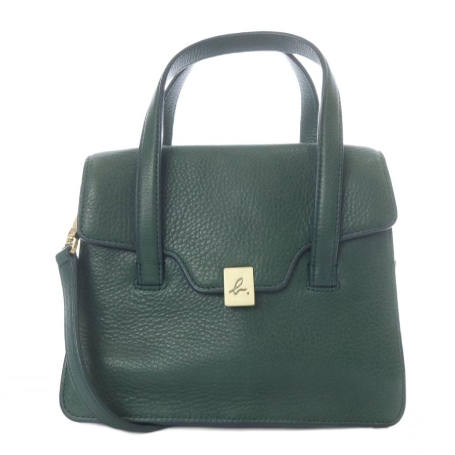 agnes b.（アニエスベー） レザー 2way ショルダーバッグ ハンドバッグ