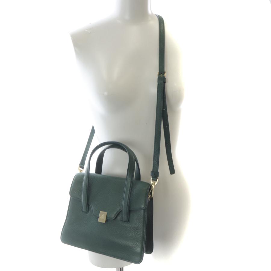 agnes b.（アニエスベー） レザー 2way ショルダーバッグ ハンドバッグ