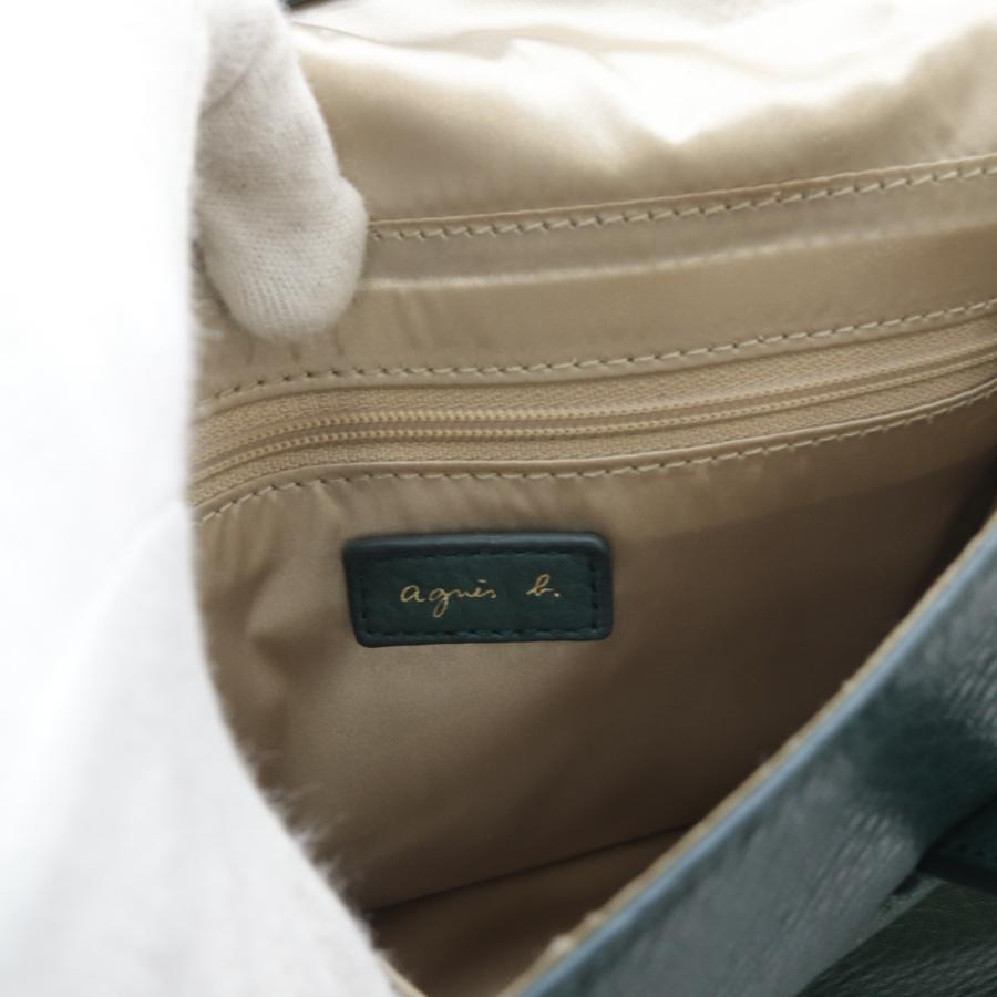 agnes b.（アニエスベー） レザー 2way ショルダーバッグ ハンドバッグ