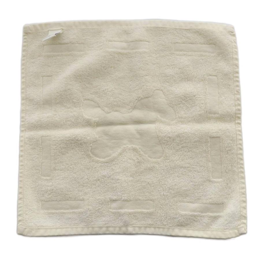 HERMES（エルメス） カレ ダダ CARRE DADA ハンドタオル ハンカチ 白