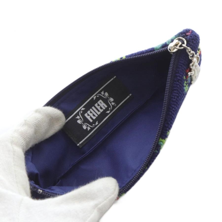 フェイラー FEILER ハイジ ペンケース 紺 ネイビー /SR レディース