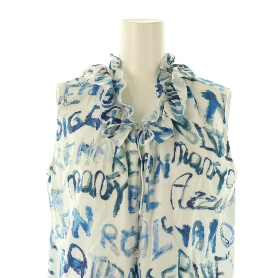 アルアバイル allureville 25SS PONTOGLIOフリルカラーブラウス 