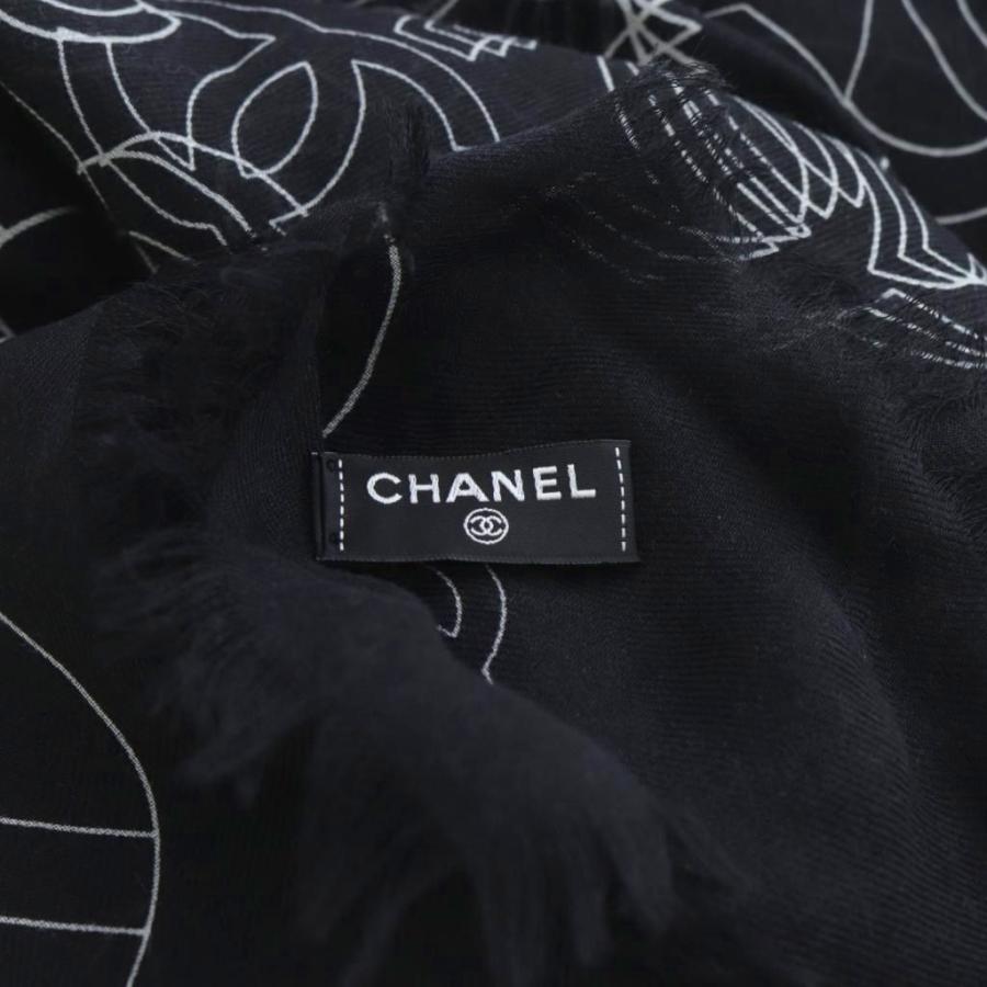 CHANEL（シャネル） CHANEL 24C ストール カシミヤ シルク混 ココ