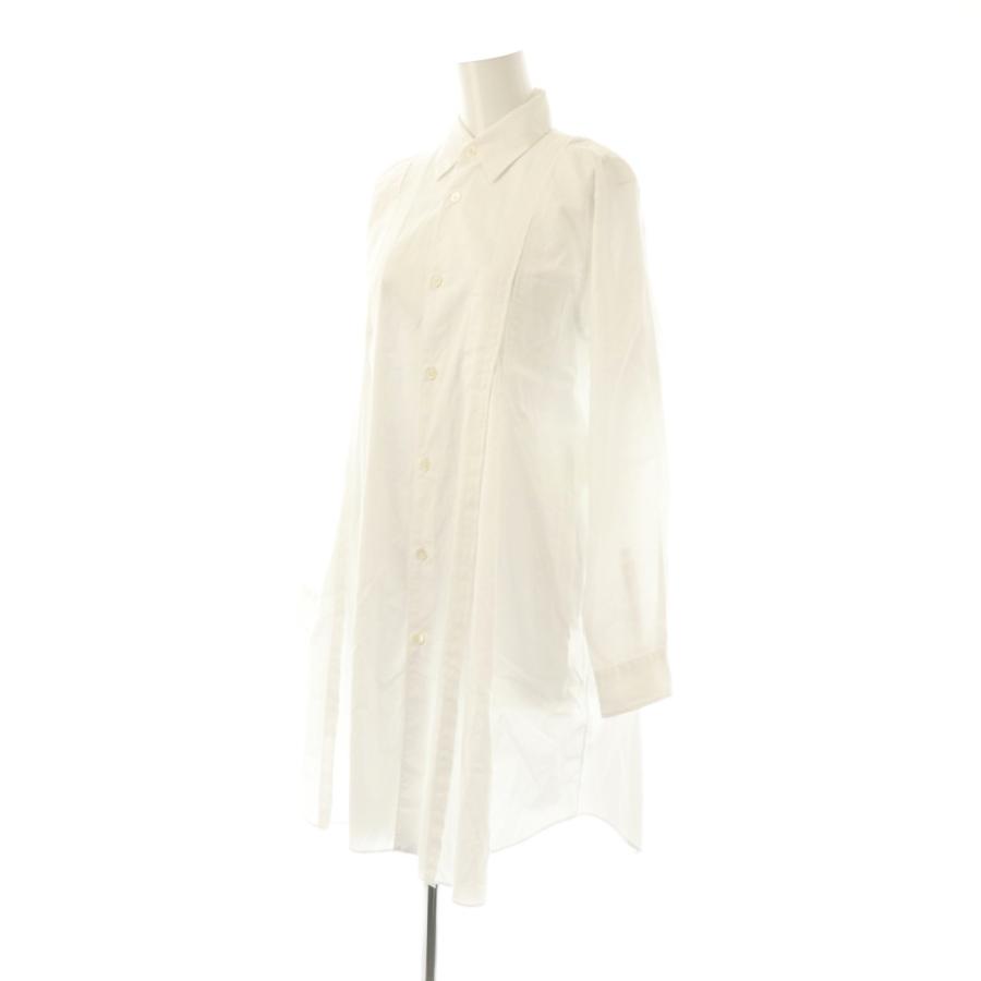 AD2020 コムデギャルソン コムコム 短冊装飾ロングシャツワンピース コムデギャルソンコムデギャルソン COMME des GARCONS コムコム シャツ