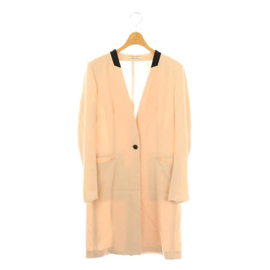 ベイジ BEIGE MONGE ノーカラージャケット ブラック2サイズ 新品 BEIGE，(ベイジ)の【L-size・セットアップ対応】LUIZA / ノーカラー