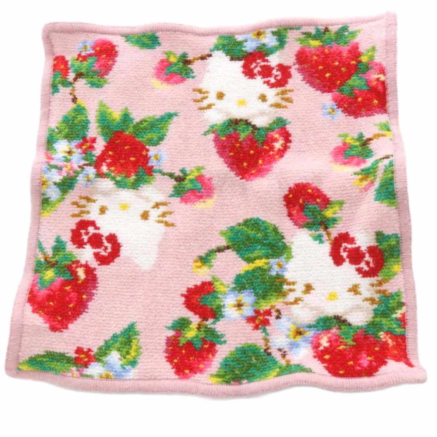 フェイラー サンリオ　ハローキティ　ハンカチ ハローキティ』×《フェイラー》コラボのシュニール織ハンカチが登場