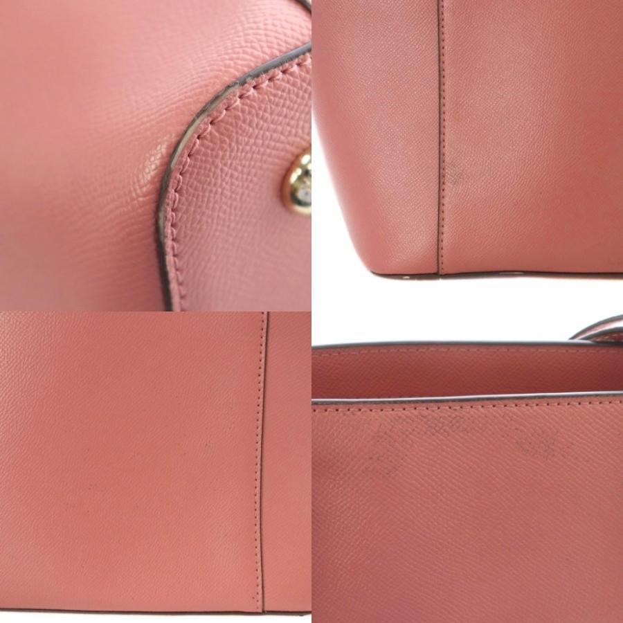 マイケルコース MICHAEL KORS トートバッグ レザー A4 チャーム ピンク