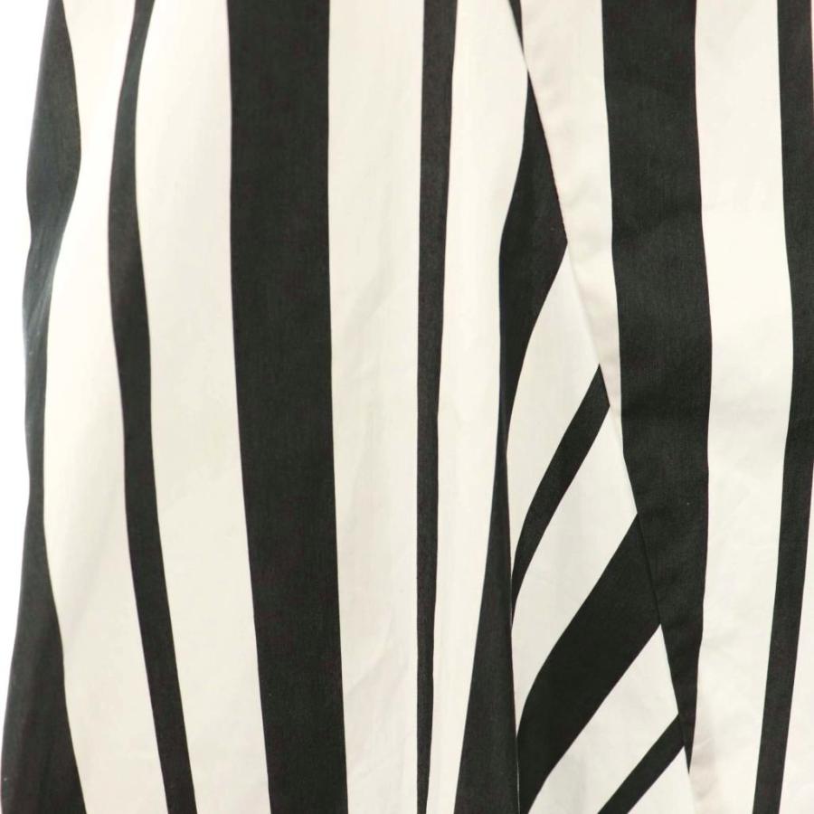 サカイ sacai 20-05036 ストライプ ニットドッキングワンピース 1