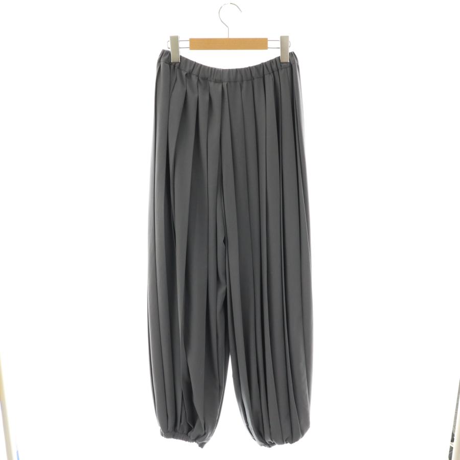 エンフォルド ENFOLD 25SS PLEATS TROUSERS パンツ ジョガー プリーツ