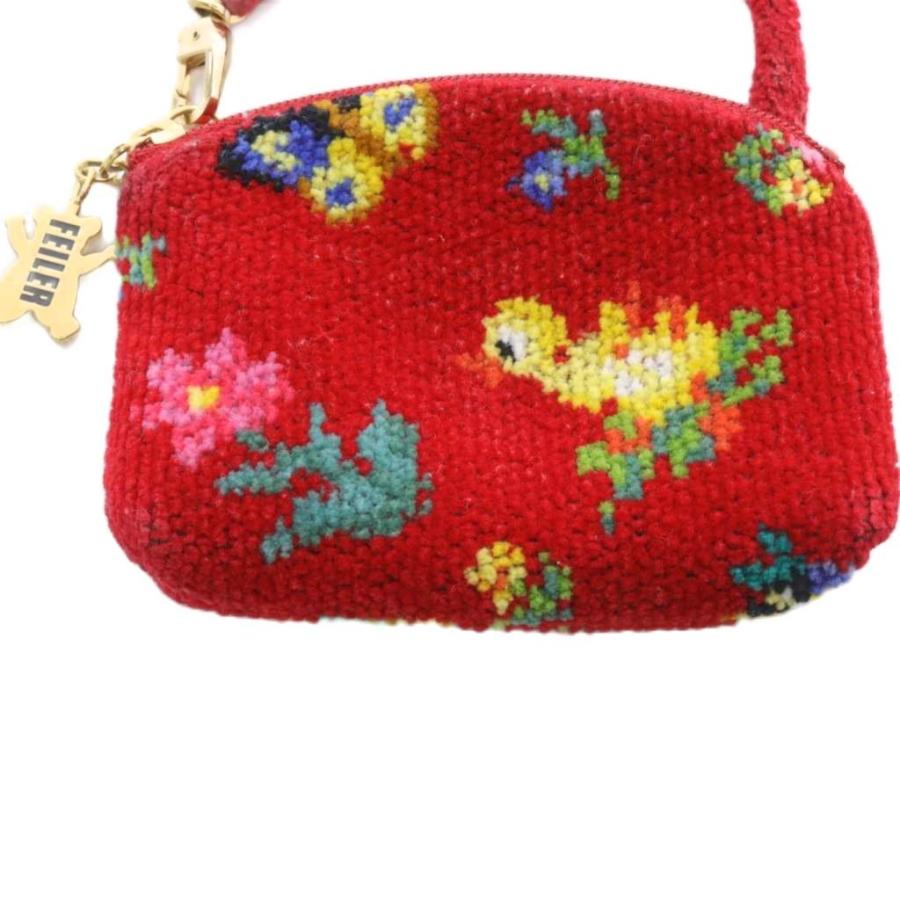 フェイラー FEILER ハイジ サイドポーチ 赤 レッド /SR レディース