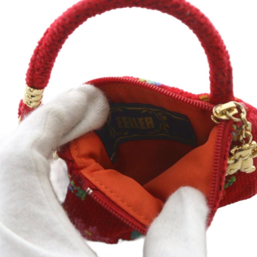 フェイラー FEILER ハイジ サイドポーチ 赤 レッド /SR レディース