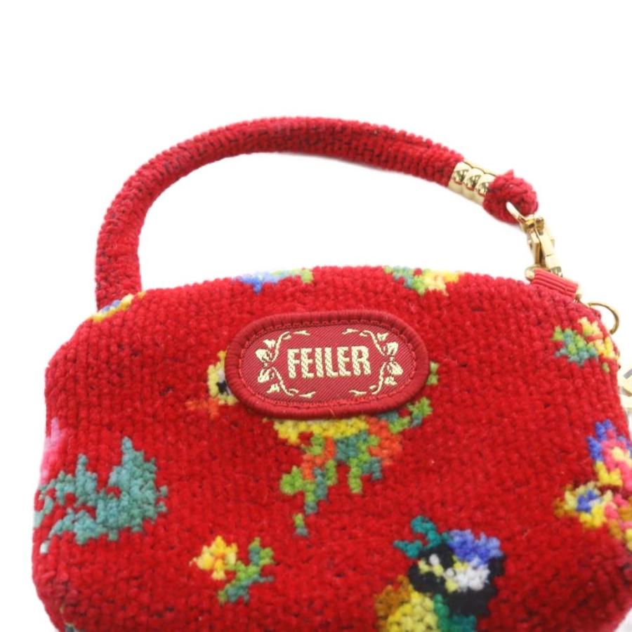 フェイラー FEILER ハイジ サイドポーチ 赤 レッド /SR レディース