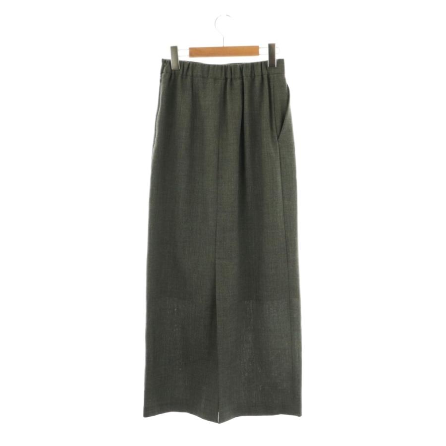 エンフォルド ENFOLD 24SS MINIMAL STRAIGHT SKIRT スカート タイト