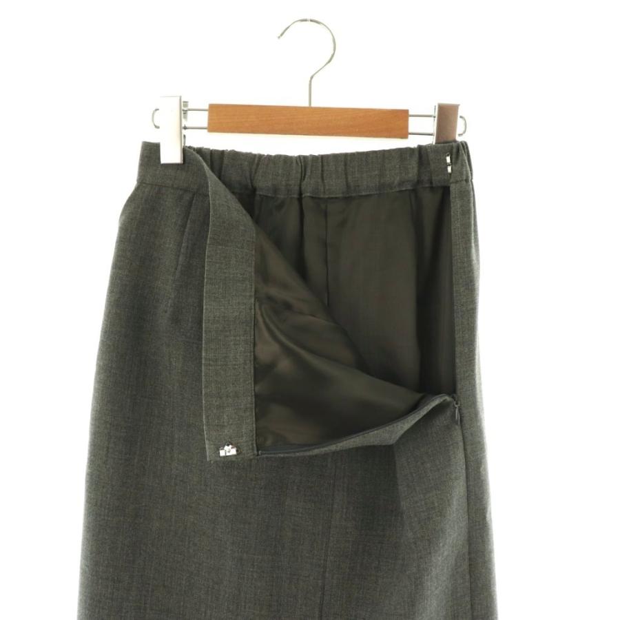 エンフォルド ENFOLD 24SS MINIMAL STRAIGHT SKIRT スカート タイト