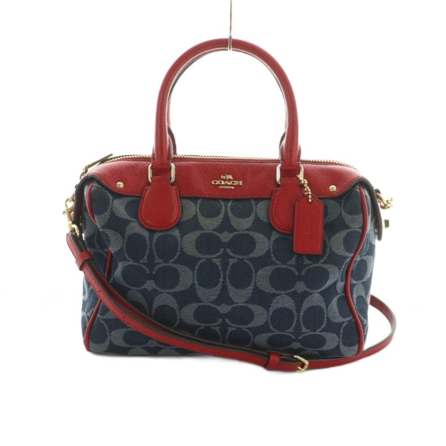 COACH（コーチ） シグネチャー 2way ハンドバッグ ショルダーバッグ