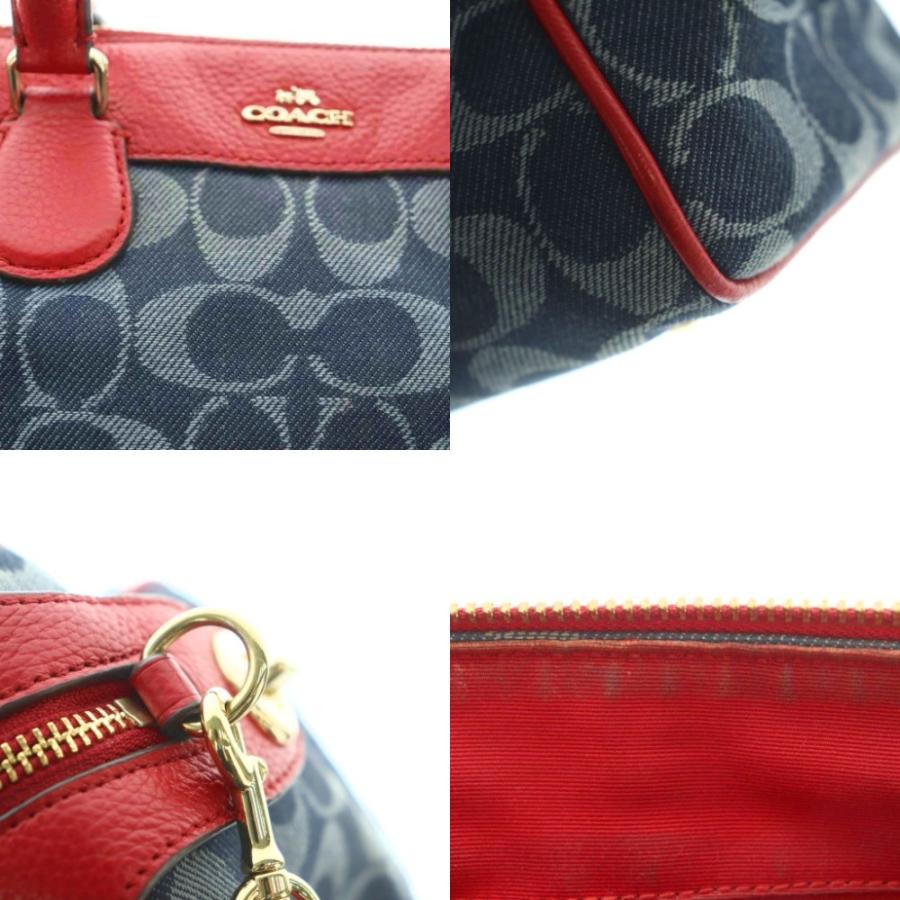 COACH（コーチ） シグネチャー 2way ハンドバッグ ショルダーバッグ