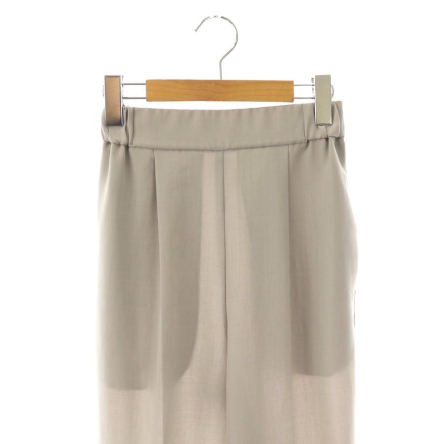 ヨリ yori 23SS サラサラハンサムパンツイージー タック 34 グレー /DF