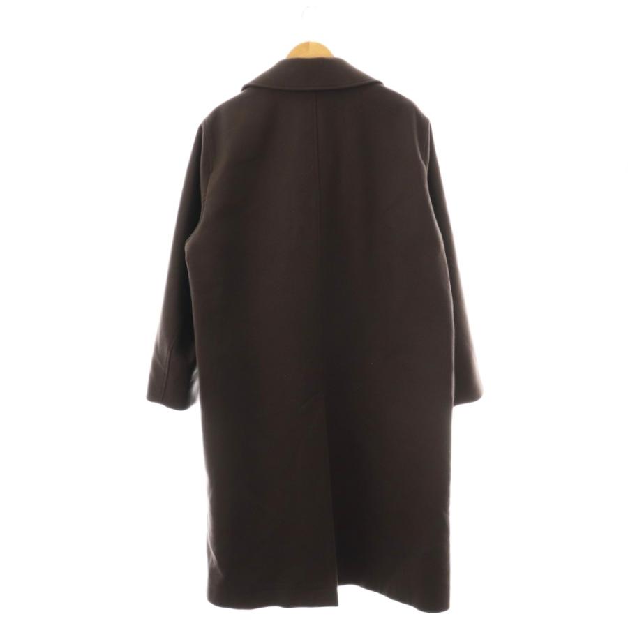 エイトン ATON SUPER 160S DOUBLE SAXONY ダブルブレストコート ロング