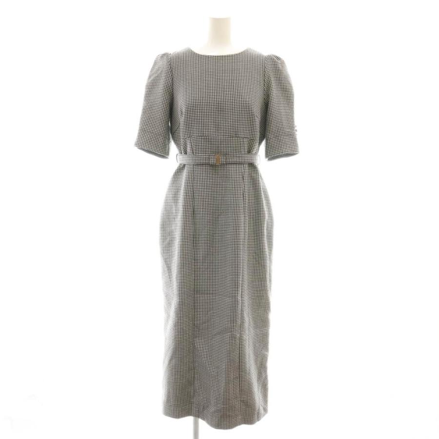 ハーリップトゥ Her lip to Lady Checkered Belted Dress ワンピース