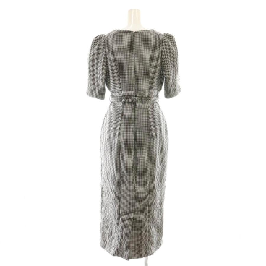 ハーリップトゥ Her lip to Lady Checkered Belted Dress ワンピース