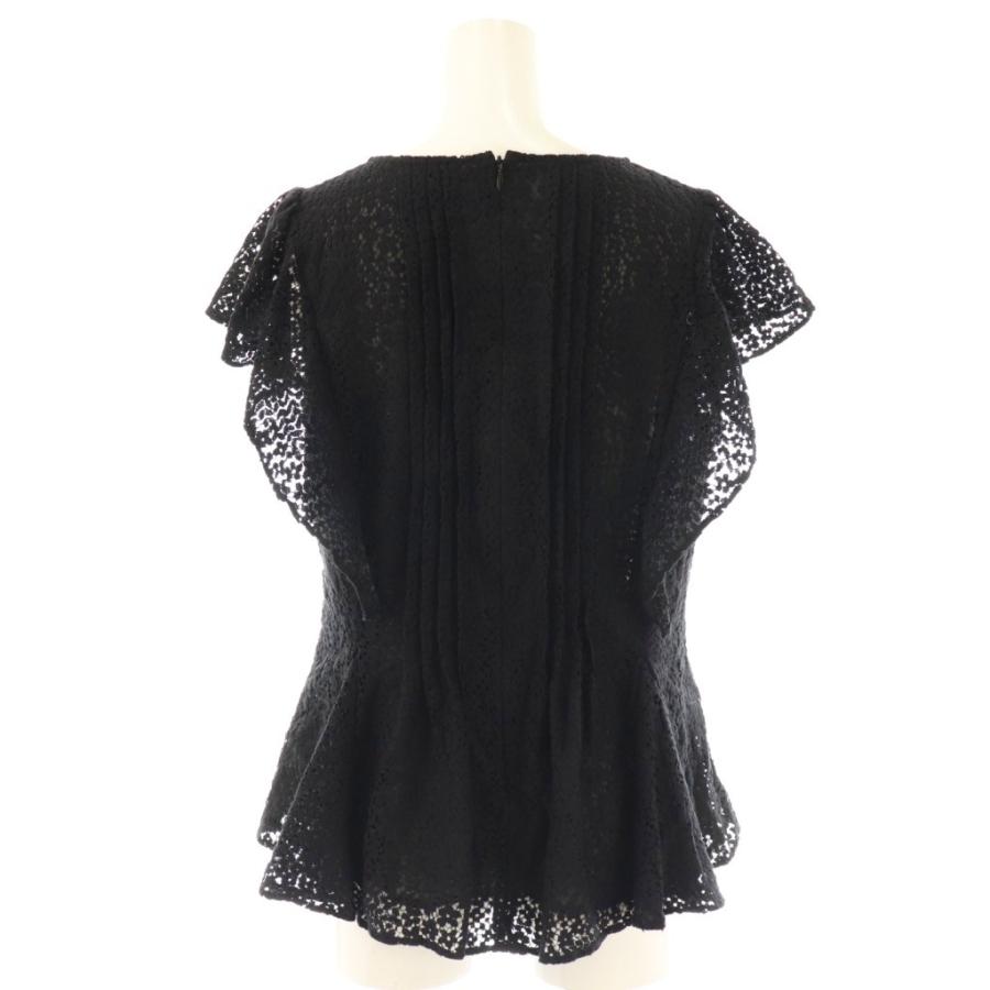 ジャスグリッティー JUSGLITTY 25SS レースチュニックブラウス 1 黒