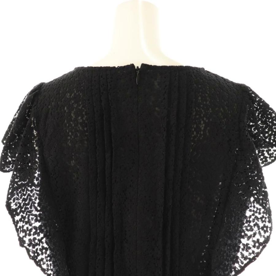 ジャスグリッティー JUSGLITTY 25SS レースチュニックブラウス 1 黒