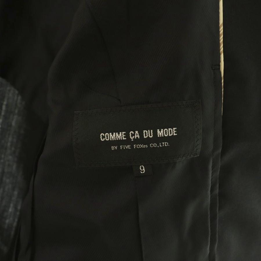 コムサデモード COMME CA DU MODE ウール3Bテーラードジャケット 