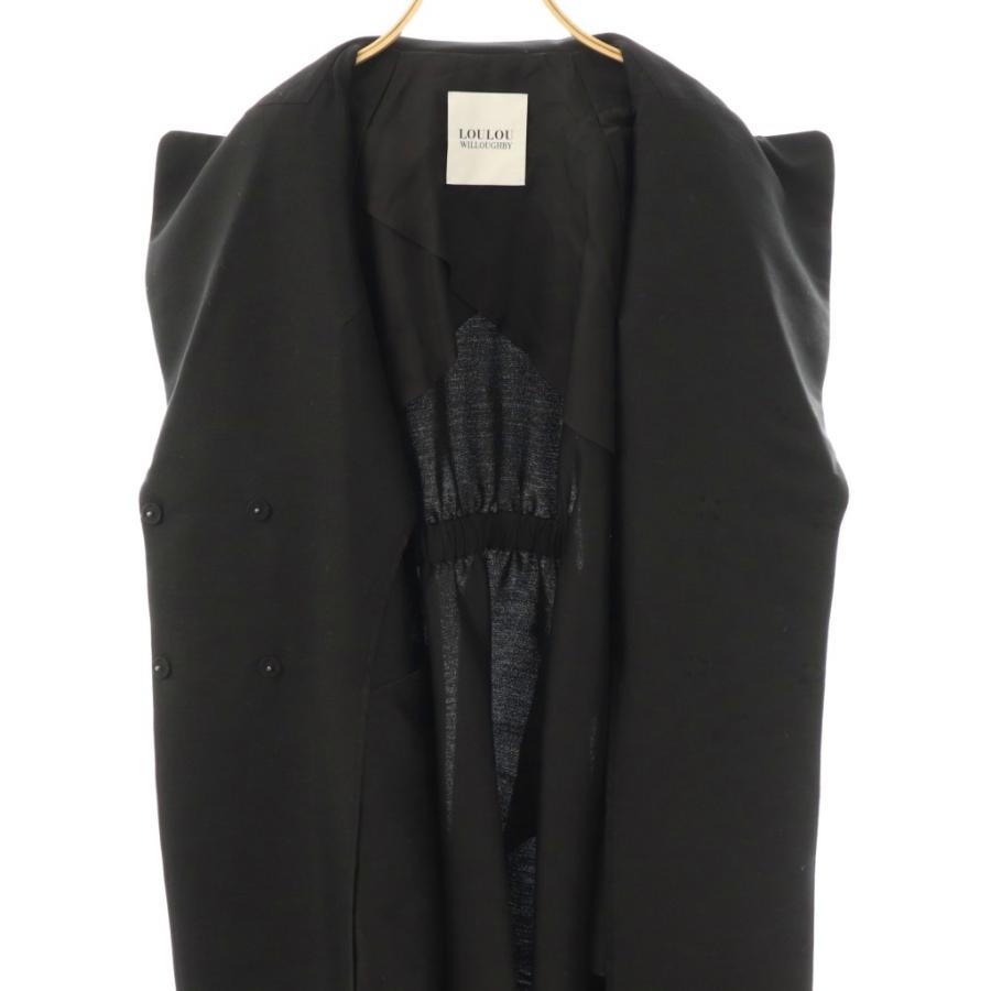ルルウィルビー Loulou Willoughby 24AW パール釦テーラードジャケット 