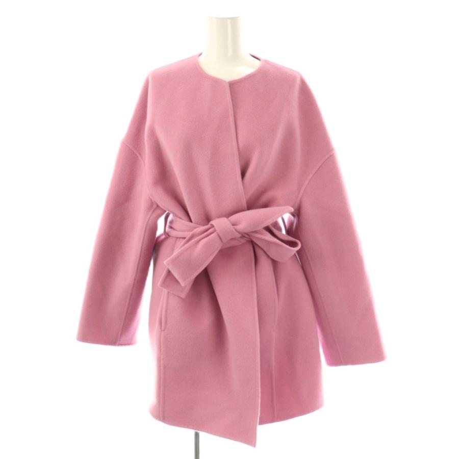 【未使用　タグ付き】24AW ルルウィルビー シャルムビーバーリバーミドルコート 未使用品 ルルウィルビー 24AW シャルムビーバーリバーミドルコート