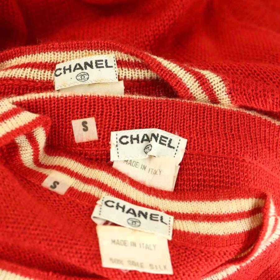 CHANEL（シャネル） ヴィンテージ ラインデザイン ニット3ピース