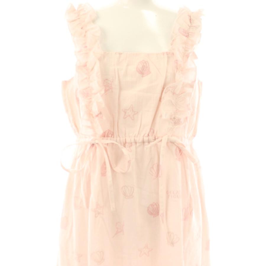 ジェラートピケ gelato pique 24SS シェル柄ワンピース ネグリジェ