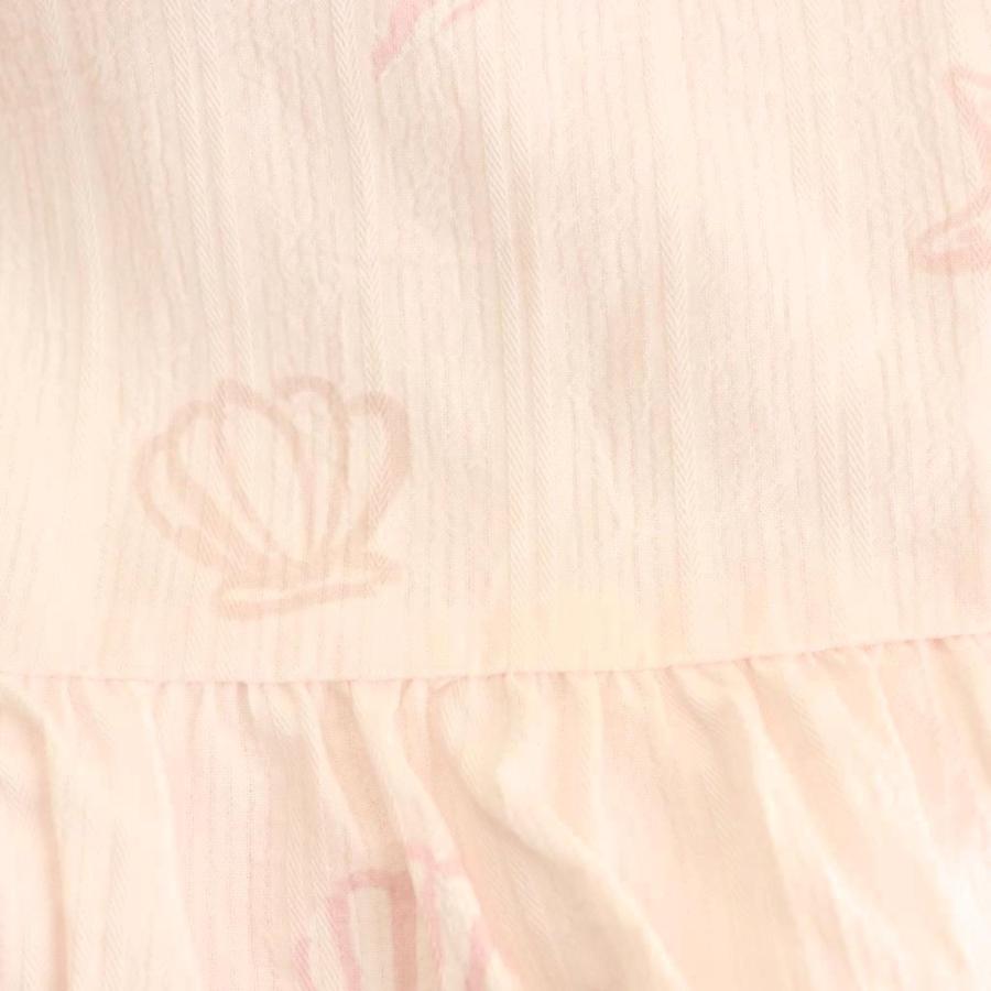 ジェラートピケ gelato pique 24SS シェル柄ワンピース ネグリジェ