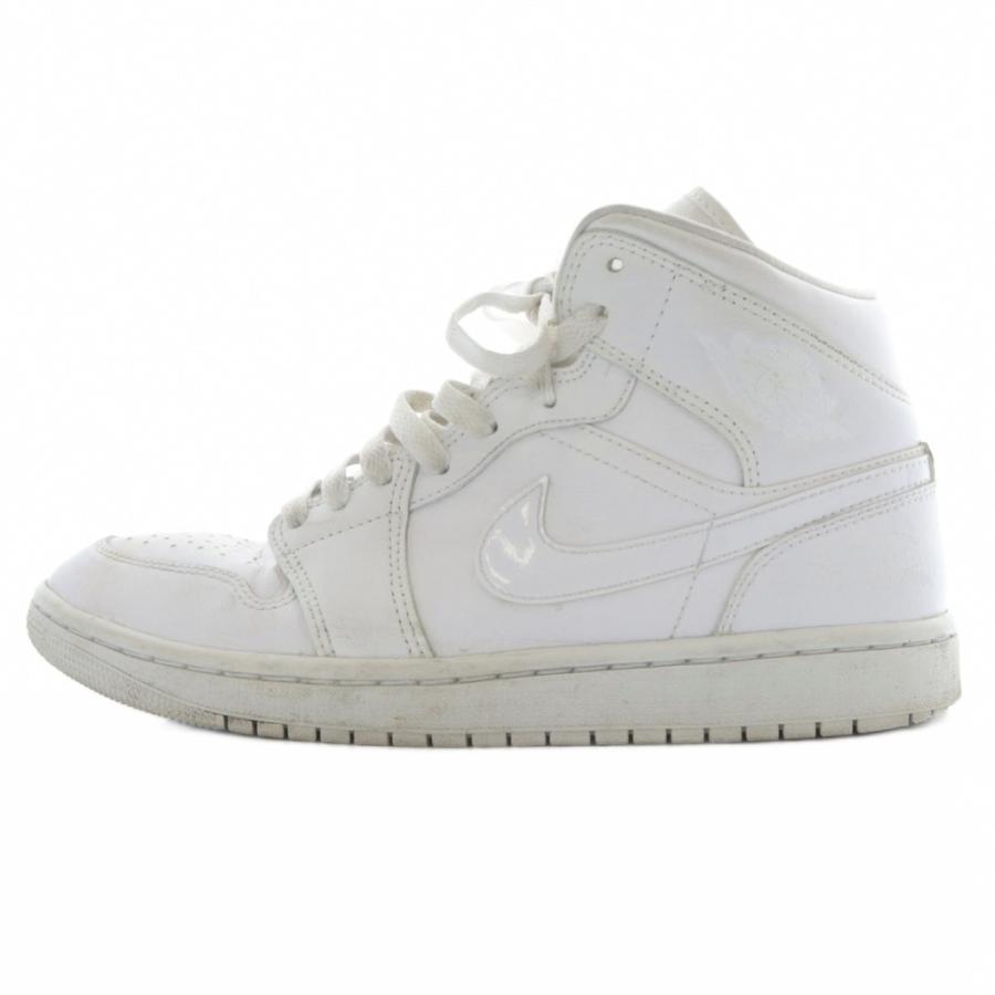 NIKE（ナイキ） NIKE Air Jordan 1 Mid Triple White エアジョーダン1