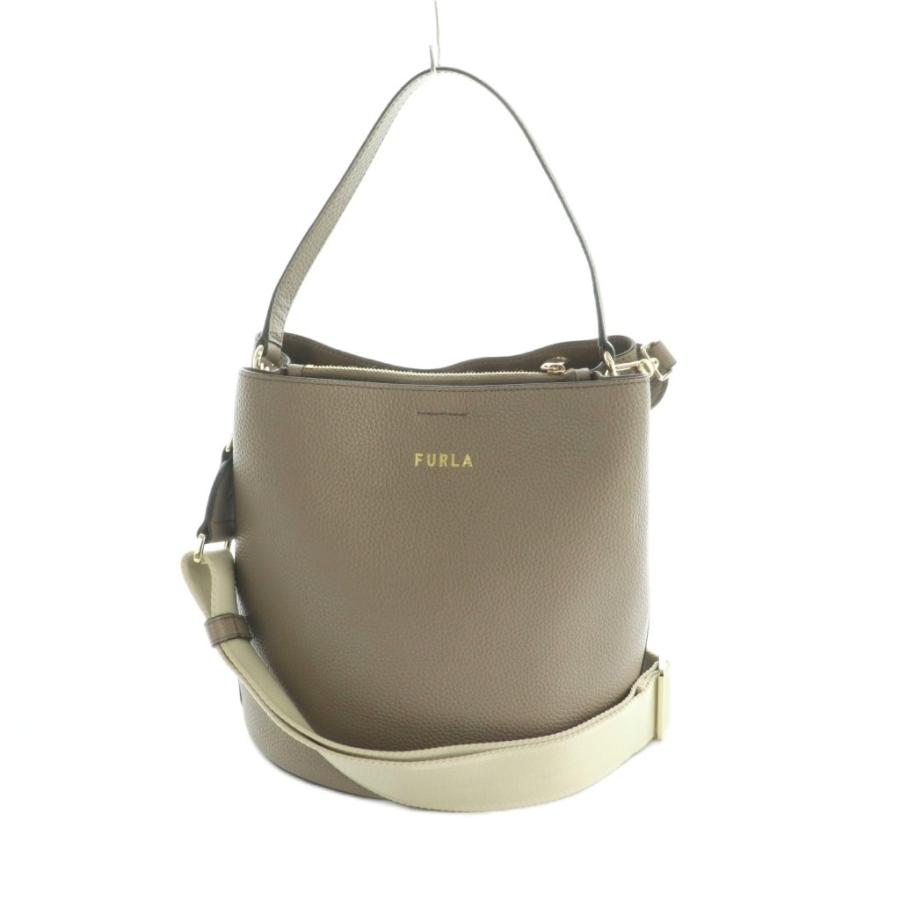【美品・現行品】FURLA フルラ ショルダーバッグ 2way ダナエ バケツ型 FURLA（フルラ） ダナエ 2WAY ハンドバッグ ショルダーバッグ バケット