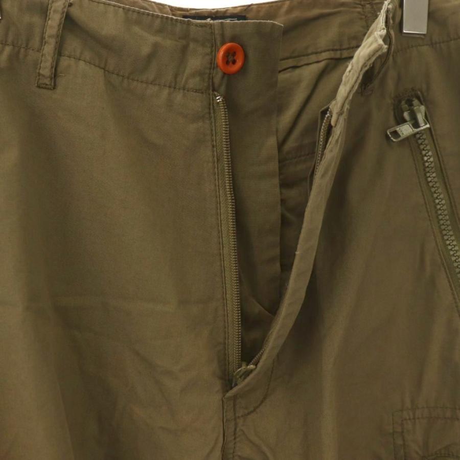 STUSSY（ステューシー） カーゴパンツ 32 カーキ ジップポケット /CX 