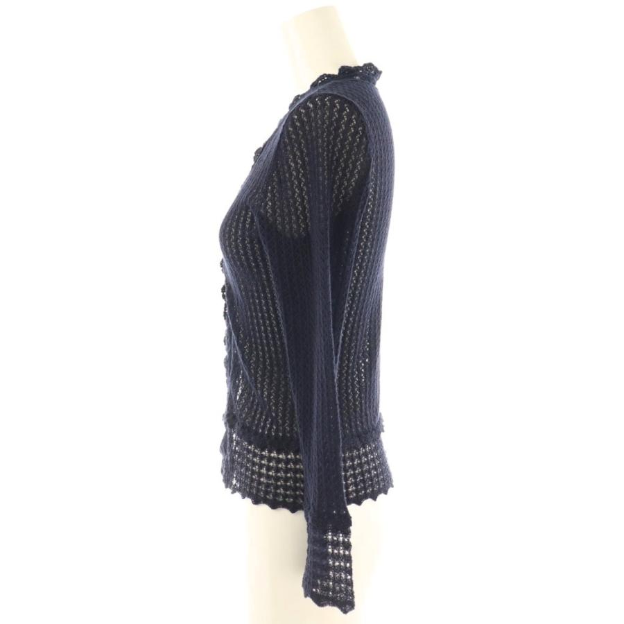 フランコフェラーロ　カーディガン フランコフェラーロ FRANCO FERRARO レースカーディガン ニット