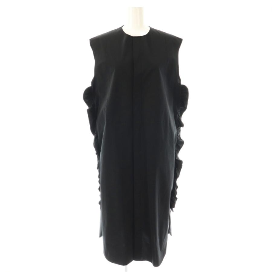 ヨーコチャン YOKO CHAN フリルワンピース スキッパー 前開き 36  