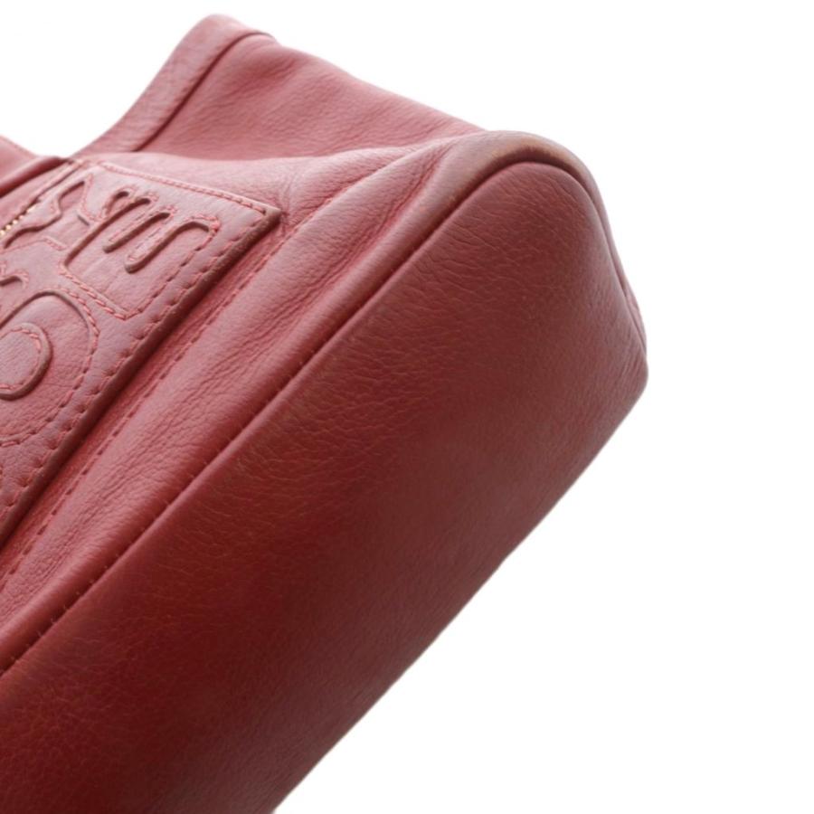 SEE BY CHLOE シーバイクロエ レザー トートバッグ ハンドバッグ 赤