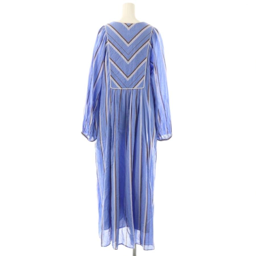 ヌキテパ NE QUITTEZ PAS! 23SS COTTON VOILE STRIPE DRESS ワンピース