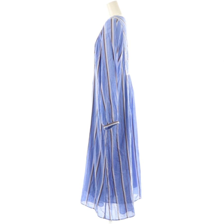 ヌキテパ NE QUITTEZ PAS! 23SS COTTON VOILE STRIPE DRESS ワンピース