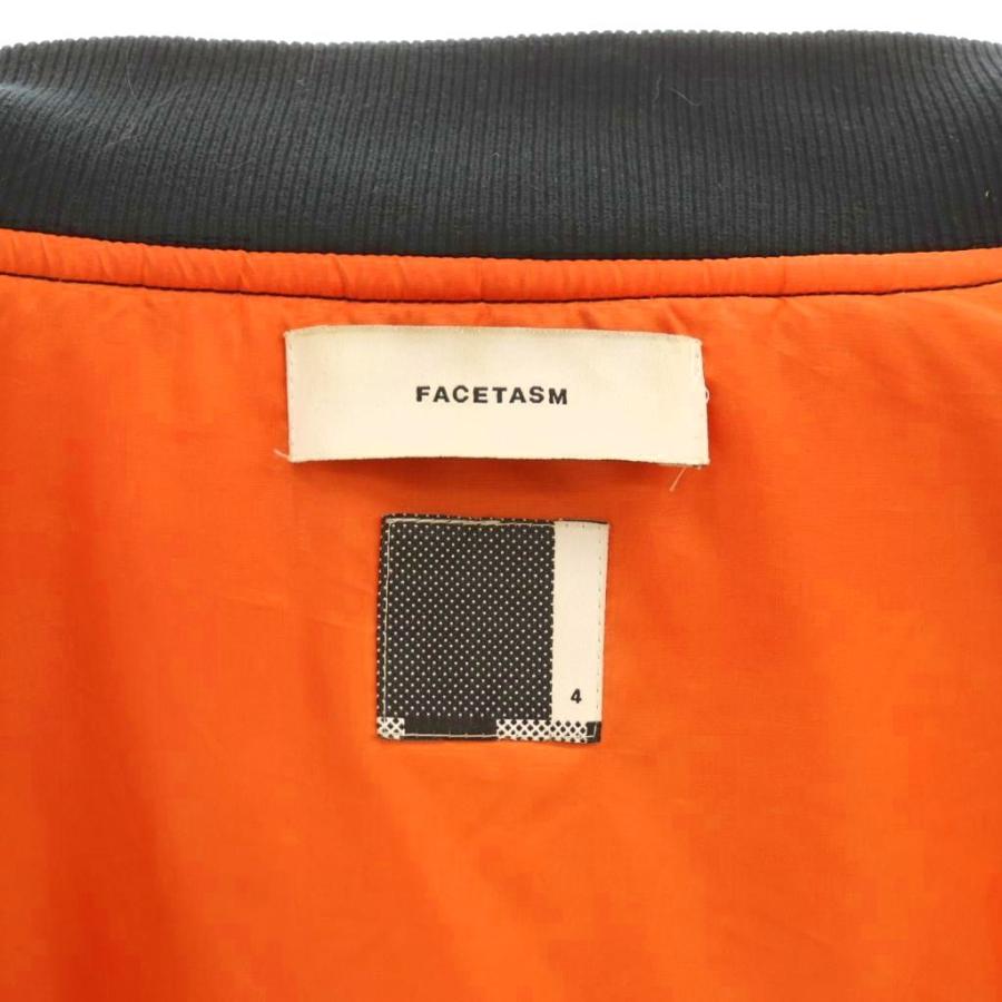 ファセッタズム FACETASM MA-1 フライトジャケット ブルゾン ジップ