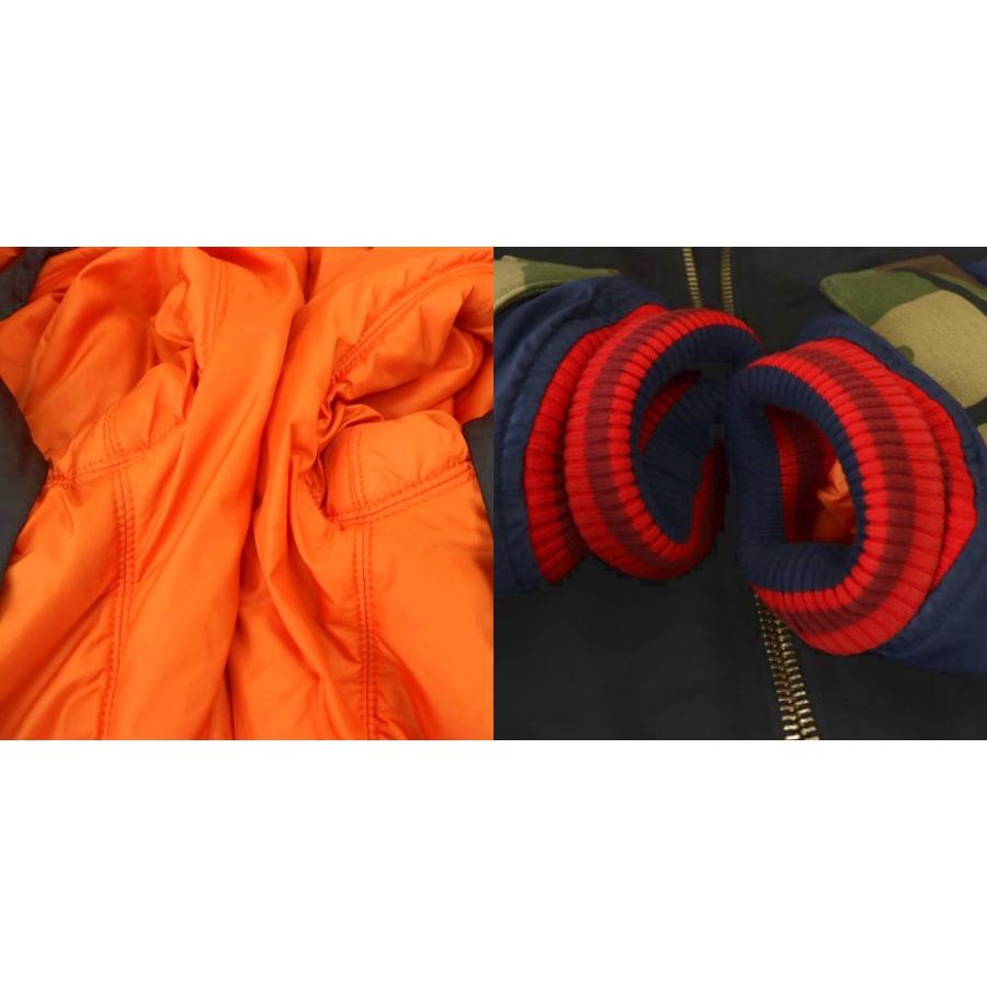 ファセッタズム FACETASM MA-1 フライトジャケット ブルゾン ジップ