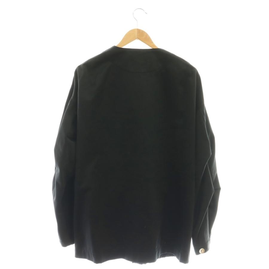 オールモストブラック ALMOSTBLACK スタッズノーカラージャケット  