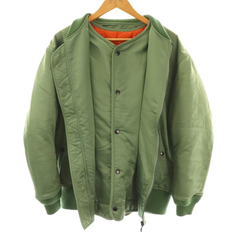 サイ SCYE Nylon Cotton Twill Layered Bomber Jacket ボンバー