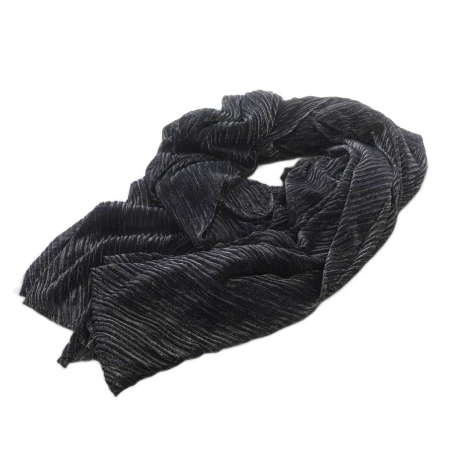 PLEATS PLEASE ポンチョ ストール イッセイミヤケ ラメ マフラー