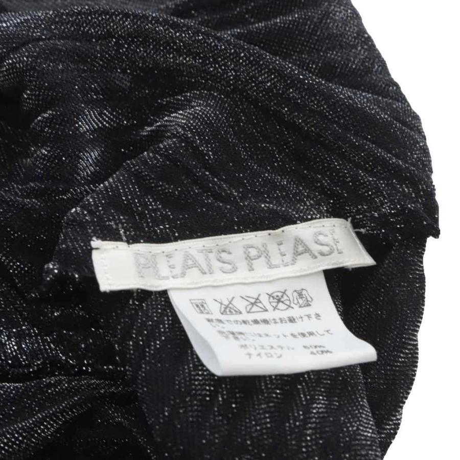 プリーツプリーズ PLEATS PLEASE イッセイミヤケ ラメポンチョストール