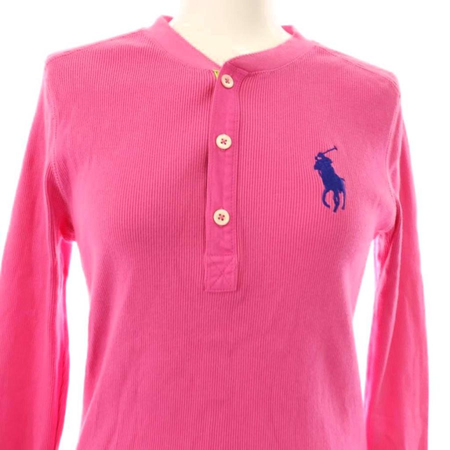 限定レア　Ralph Lauren ビーズ ピンク レディース S ビンテージ POLO RALPH LAUREN（ポロ・ラルフローレン） ラルフローレン RALPH