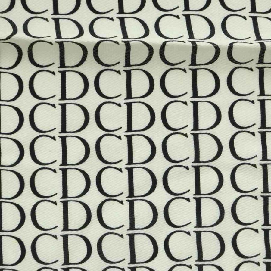 Christian Dior（クリスチャン・ディオール） スカーフ CDロゴ 総柄 絹