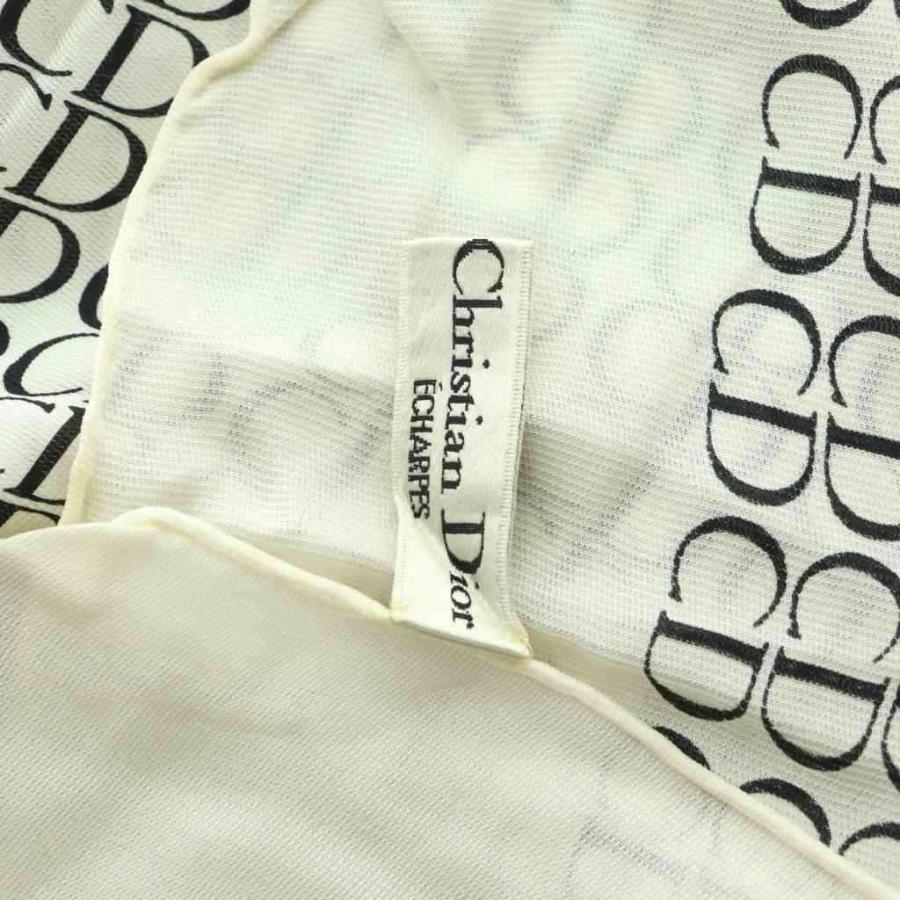 Christian Dior（クリスチャン・ディオール） スカーフ CDロゴ 総柄 絹