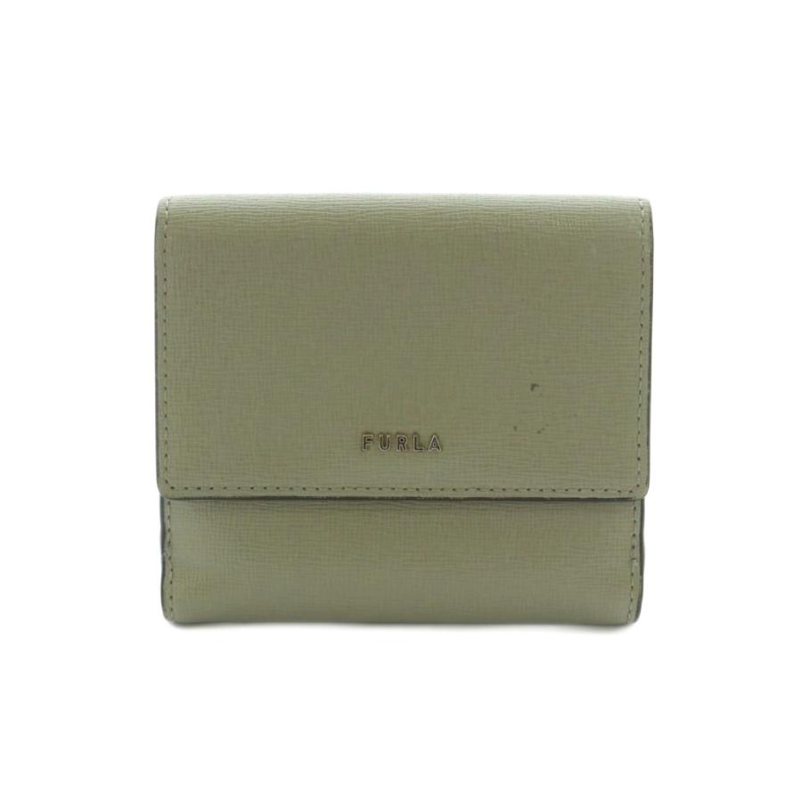 FURLA（フルラ） コンパクトウォレット 財布 二つ折り 小銭入れ レザー 